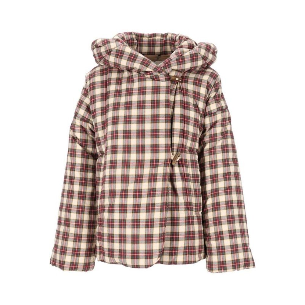 Dries Van Noten Women Check Padded Jacket